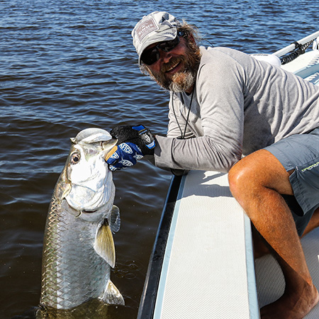 Tarpon fishing in the Florida Everglades