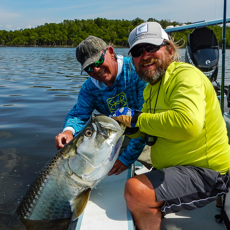 Tarpon fishing in the Florida Everglades with Captain Mark Bennett