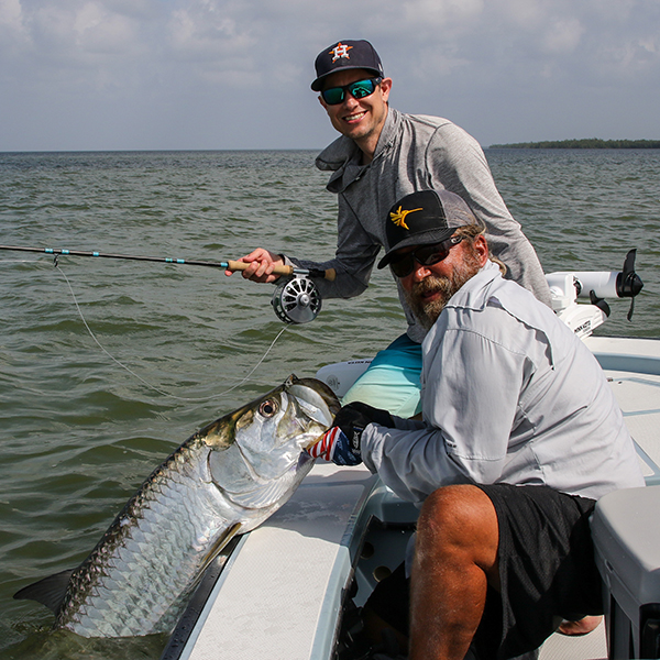 Fly fishing for tarpon in the Everglades with Captain Mark Bennett